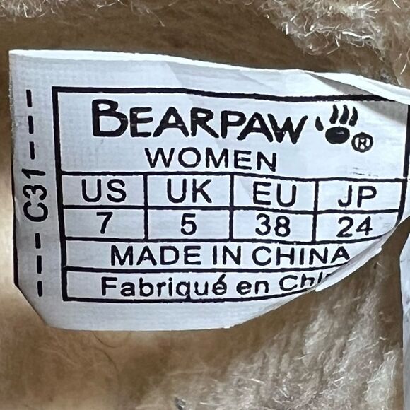 Bearpaw Womens Norah Suede Mid Side Zip Light Grey Boots 7 - Picture 11 of 11